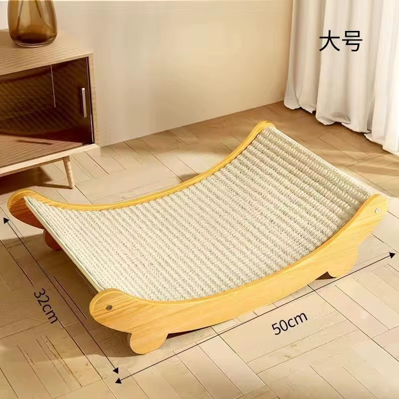 Cat Scratching Pads Detachable Wear-Resistant Multifuction Cats Sleeping Bed Kitten Grinding Cat Toys Cat Scratching Board