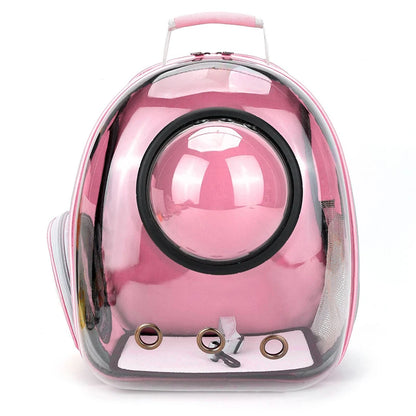 Transparent Cat Carrying Bags Space Breathable Pet Backpack Portable Puppy Dog Backpack Transport Carrier Space Capsule Bag Pets