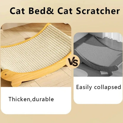 Cat Scratching Pads Detachable Wear-Resistant Multifuction Cats Sleeping Bed Kitten Grinding Cat Toys Cat Scratching Board