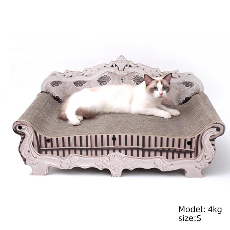 Cat Scratching Chair, Vintage Cat Bed, Durable Cat Furniture, Pet Supplies for Indoor Use