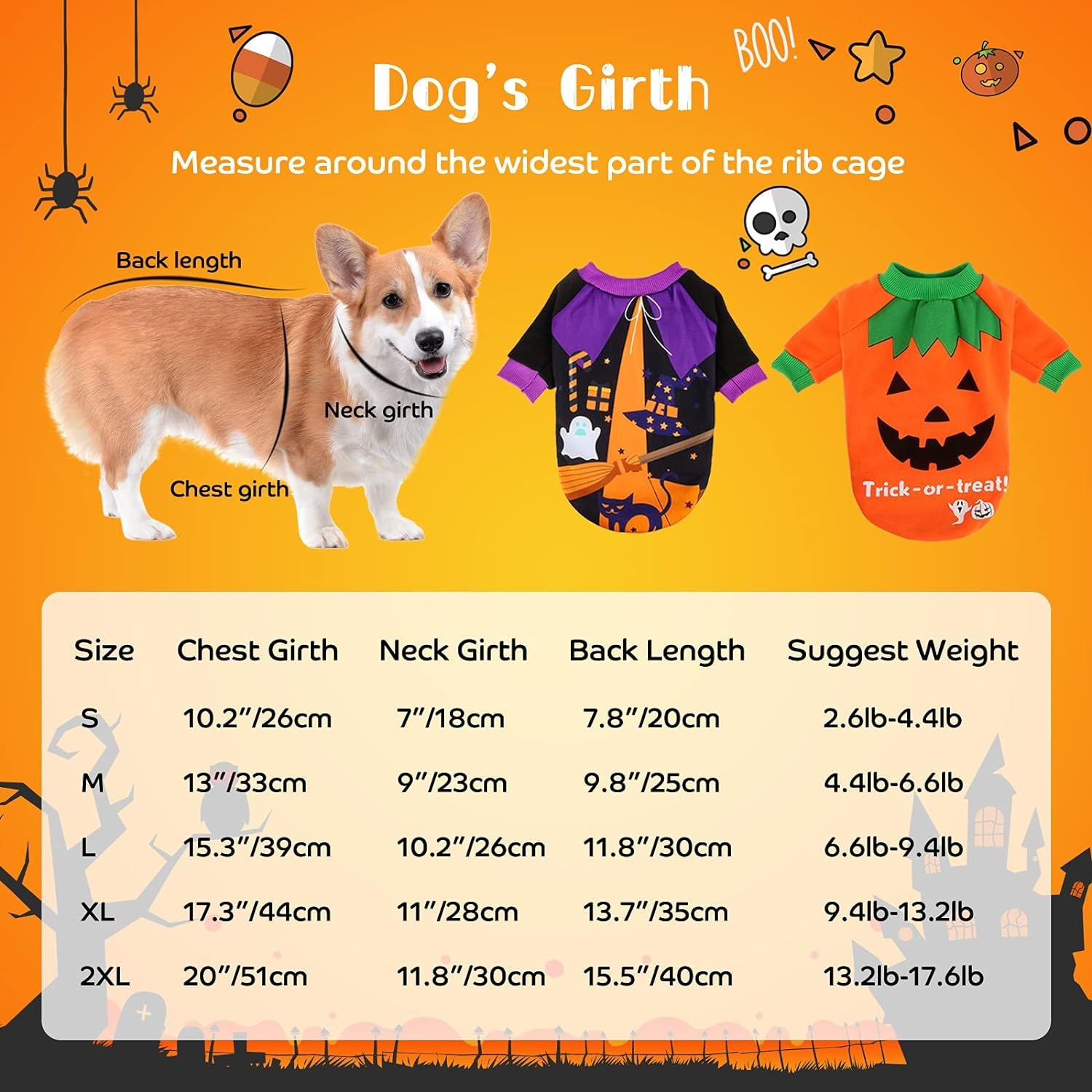 Dog Halloween Shirt Pet Pumpkin Costumes Pet Clothes Funny T-Shirt for Small Dogs and Cats Halloween Cosplay Holiday Festival Party