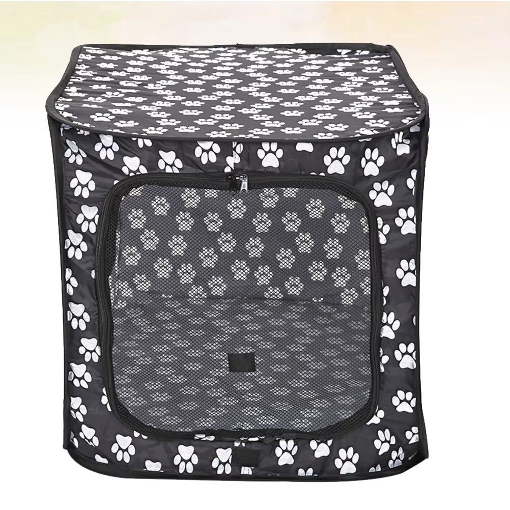 600 D Outdoor Dog House Soft Dog Crate Small Dog Playpen Dog Tent Fabric Dog Crate Dog Enclosures Rectangle Cat Tent Dogs