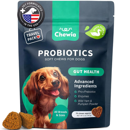 Probiotics for Dogs Support Gut Health Immunity Yeast Balance Itchy Skin