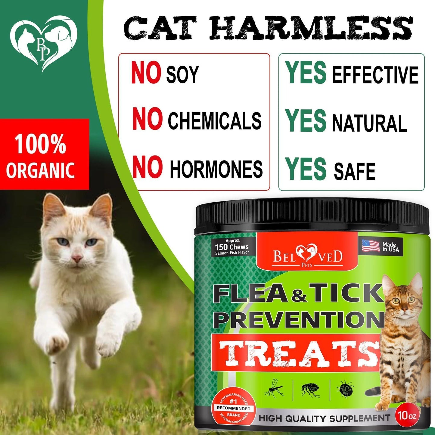 Insects Prevention Chewable Pills for Cats Revolution Oral Treats for Pets