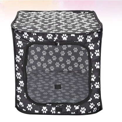 600 D Outdoor Dog House Soft Dog Crate Small Dog Playpen Dog Tent Fabric Dog Crate Dog Enclosures Rectangle Cat Tent Dogs