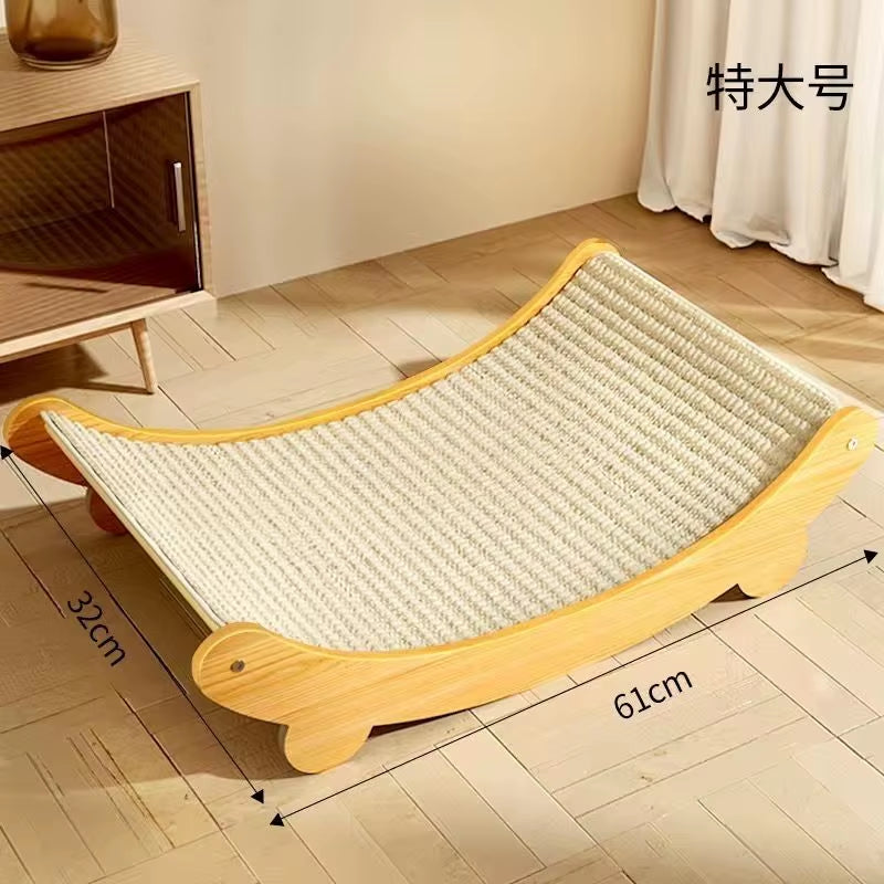 Cat Scratching Pads Detachable Wear-Resistant Multifuction Cats Sleeping Bed Kitten Grinding Cat Toys Cat Scratching Board