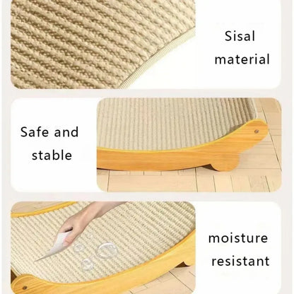 Cat Scratching Pads Detachable Wear-Resistant Multifuction Cats Sleeping Bed Kitten Grinding Cat Toys Cat Scratching Board